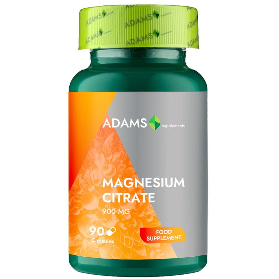 Citrat de Magneziu 900mg 90cps