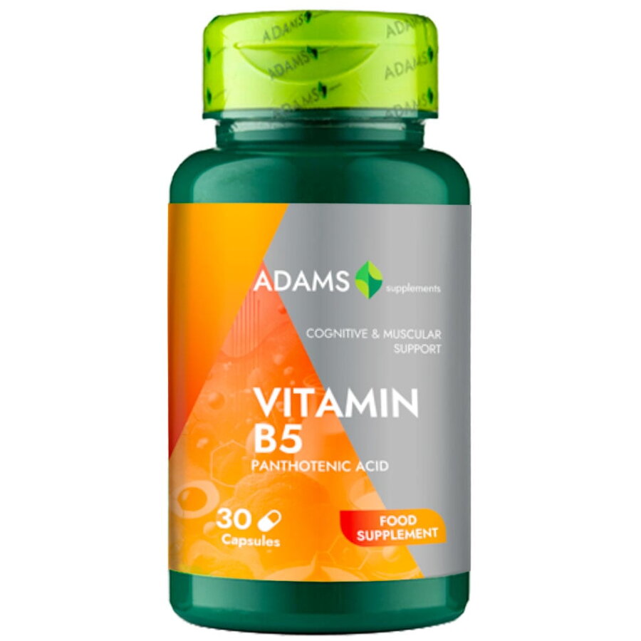 Vitamin B5 Panthotenic Acid 30cps