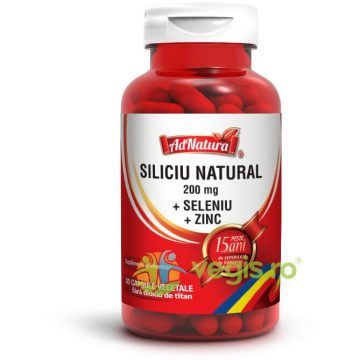 Siliciu Natural 200mg 30cps