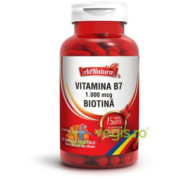 Vitamina B7 (Biotina) 1000mcg 30cps