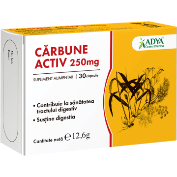 Carbune Activ 250mg 30cps