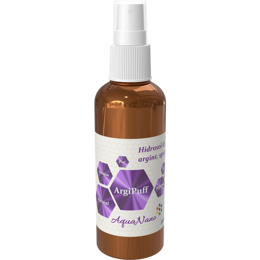 Hidrosol de Argint Spray Argipuff 30ppm 100ml