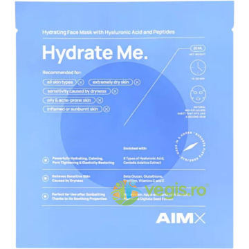 Masca cu Peptide, Vitamina C si Acid Hialuronic Hydrate Me 25ml