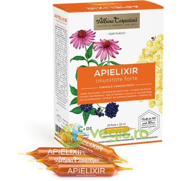 Apielixir Imunitate Forte 20 fiole x 10ml