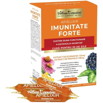 Apielixir Imunitate Forte 30 fiole