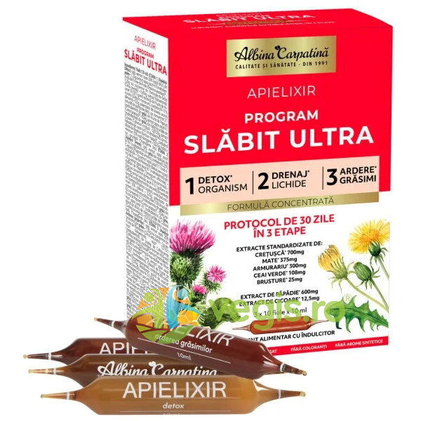 Apielixir Program Slabit Ultra 30 fiole
