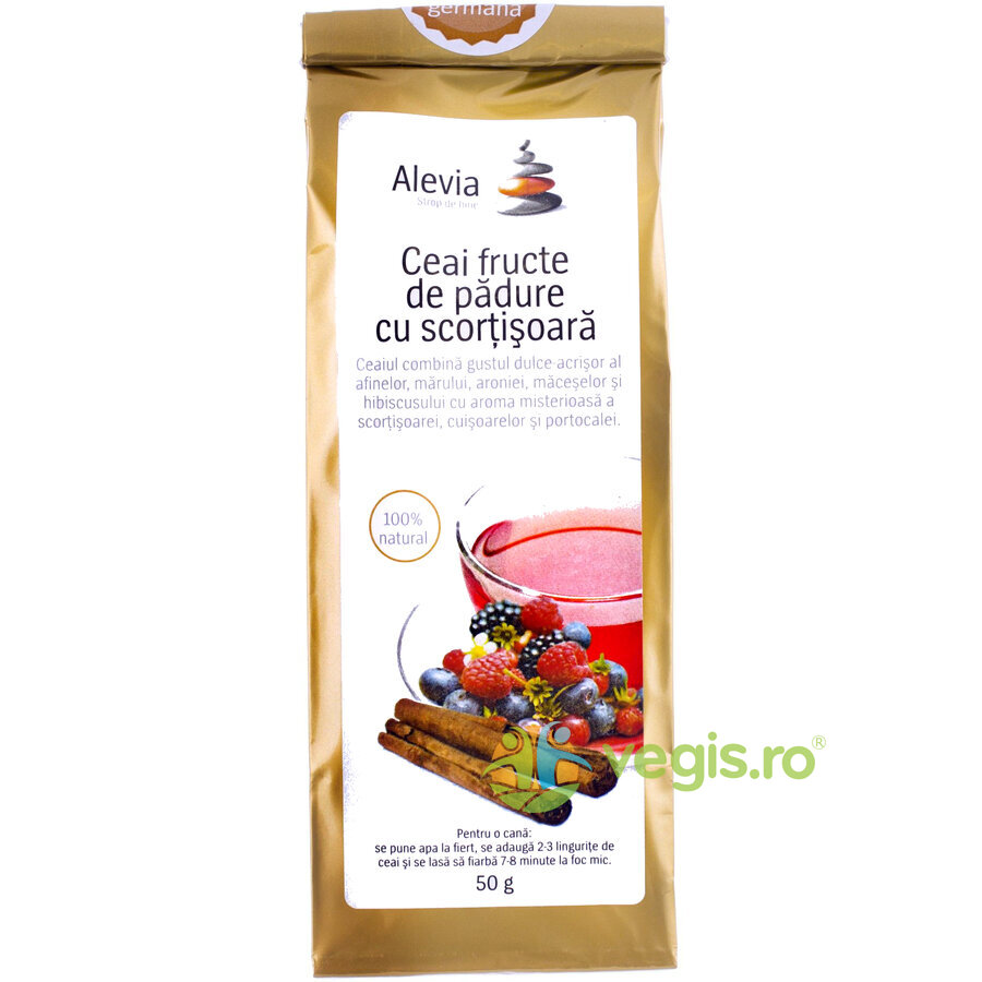 Ceai De Fructe De Padure Cu Scortisoara 35g