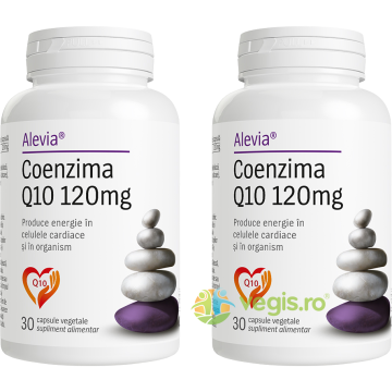 Pachet Coenzima Q10 120mg 30cps+30cps