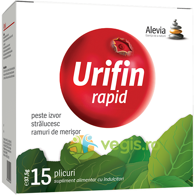 Urifin Rapid 15 plicuri solubile