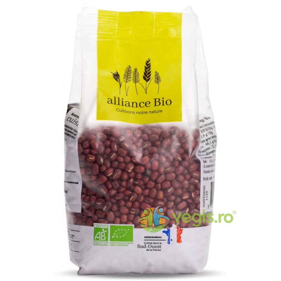 Fasole Azuki Ecologica/Bio 500g
