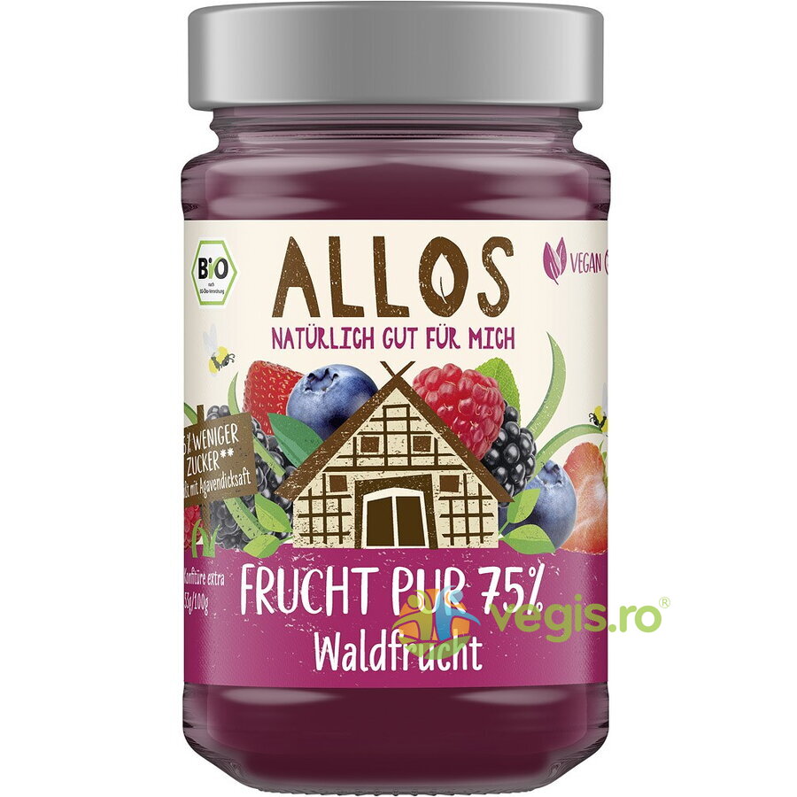 Dulceata de Fructe de Padure cu Sirop de Agave Ecologica/Bio 250g