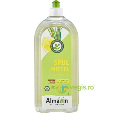 Detergent de Vase Concentrat cu Lamaie Ecologic/Bio 500ml