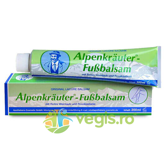 Balsam pentru Picioare din Plante Alpine (tub) 200ml
