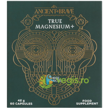 True Magnesium + Bisglicinat, Taurat, Malat 60cps