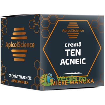 Crema cu Miere de Manuka pentru Ten Acneic 50ml