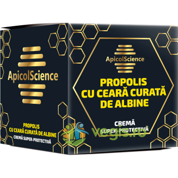 Crema Super-Protectiva de Propolis cu Ceara Curata 75ml