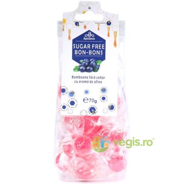 Bomboane cu Aroma de Afine fara Zahar Adaugat 70g