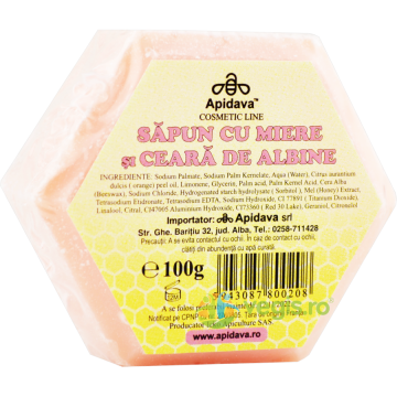 Sapun cu Miere si Ceara de Albine 100g