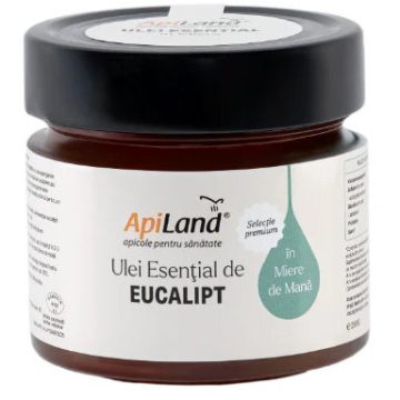 Miere de Mana cu Ulei Esential de Eucalipt 250g