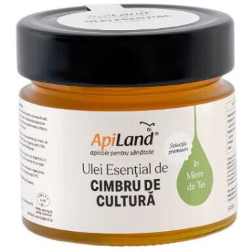 Miere de Tei cu Ulei Esential de Cimbru 250g
