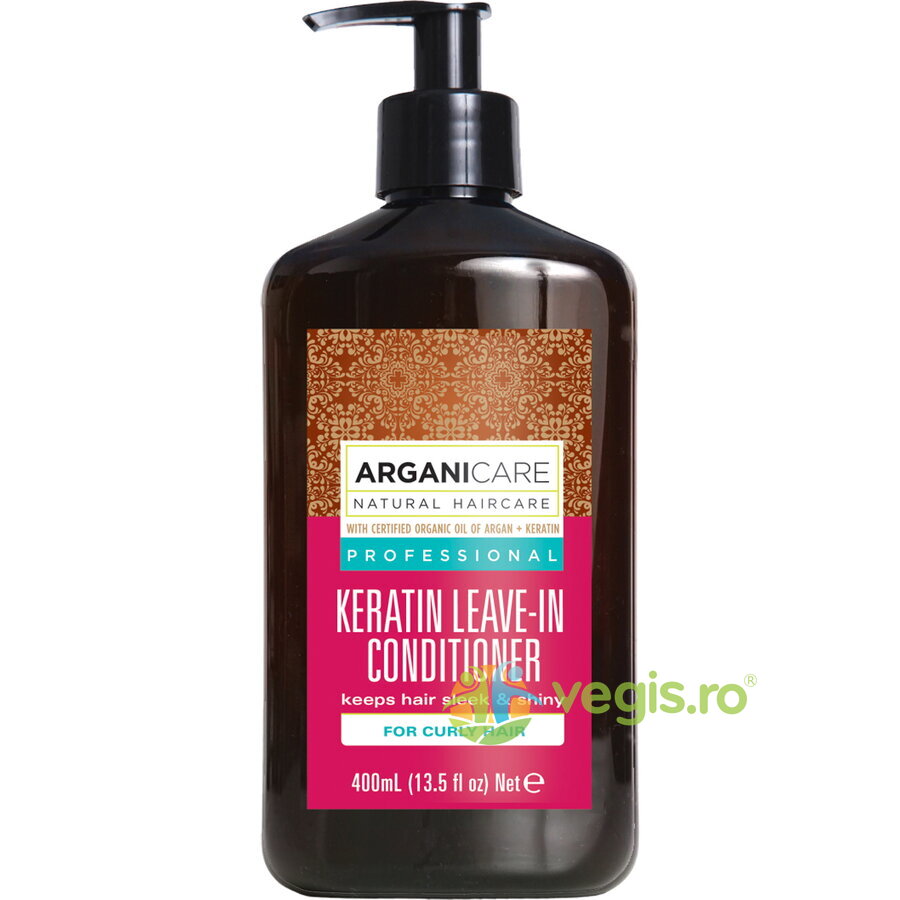 Balsam fara Clatire pentru Par Cret cu Keratina 400ml