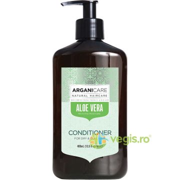 Balsam Hidratant pentru Par Uscat si Lipsit de Stralucire cu Aloe Vera 400ml