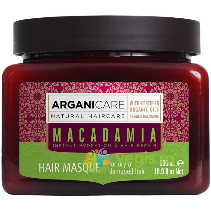 Masca Reparatoare pentru Par Uscat si Deteriorat cu Ulei de Macadamia 500ml