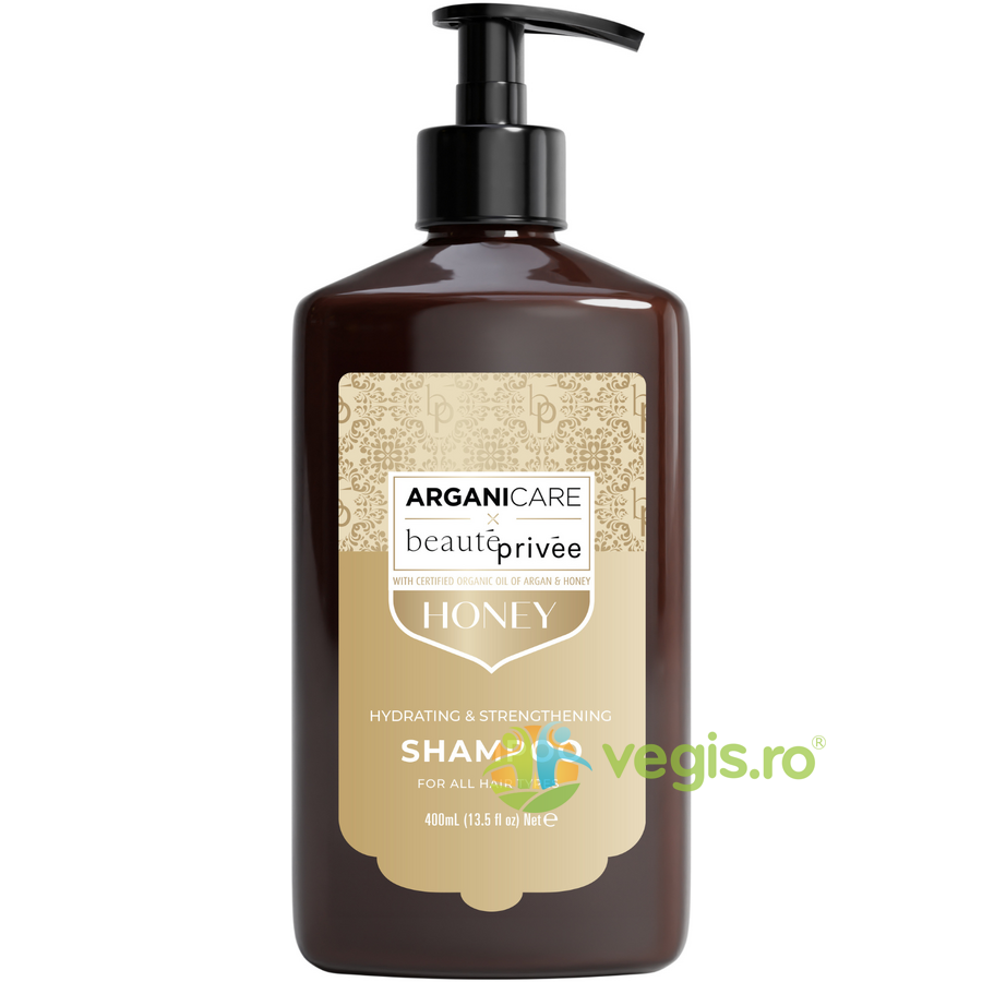 Sampon Hidratant si Fortifiant cu Ulei de Argan si Miere 400ml