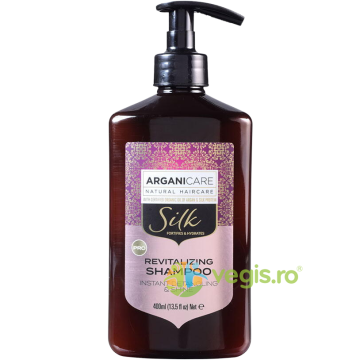 Sampon Revitalizant pentru Descurcare Instanta si Stralucire cu Proteina din Matase Silk 400ml