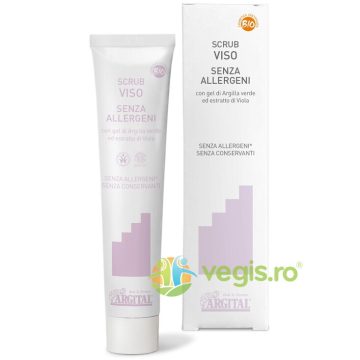 Crema Exfolianta Non-Alergica cu Violete Ecologica/Bio 75ml