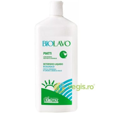 Detergent Super Concentrat de Vase cu Lamaie Biolavo Ecologic/Bio 1L