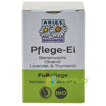 Crema Solida Bio pentru Picioare cu Ulei de Masline, Ceara de Albine, Ulei de Lavanda si Cimbru 50g