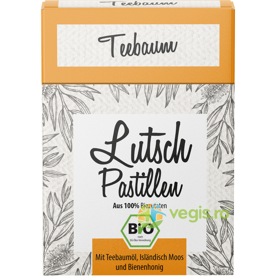 Dropsuri cu Tea Tree Ecologice/Bio 30g