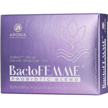 BactoFEMME® Formula pentru Echilibrul Feminin 30cps