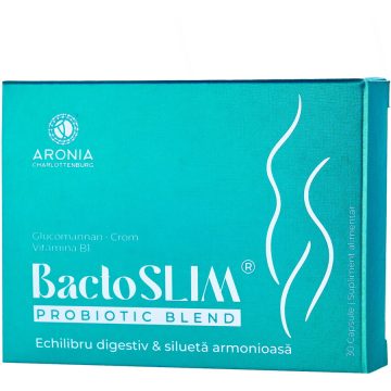 BactoSLIM® Formula Premium pentru Digestie Echilibrata si Controlul Apetitului 30cps