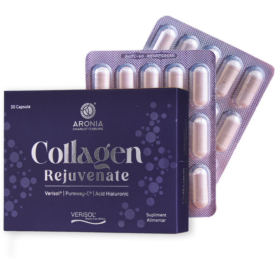 Collagen Rejuvenate cu Verisol®, Acid Hialuronic si PureWay-C® 30cps