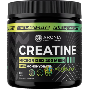 Creatina Micronizata 200 Mesh 100% Monohidrata 100 portii