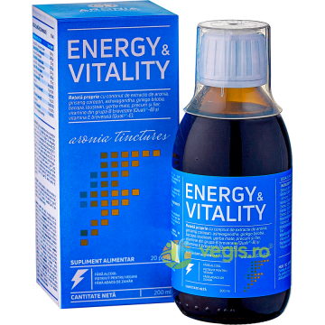 Formula din Plante, Superfructe si Nutrienti Esentiali Energy&Vitality 200ml