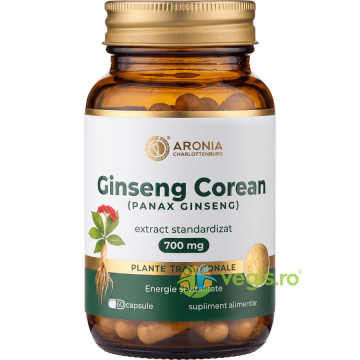 Ginseng Coreean (Panax Ginseng) 700mg 60cps