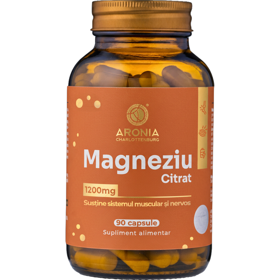 Magneziu Citrat 1200mg 90cps