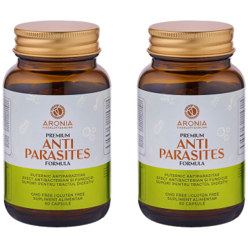 Pachet Anti Parasites Formula (Eliminarea Parazitilor Intestinali si Sustinerea Sanatatii Digestive) 60cps + 60cps