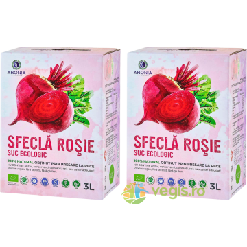 Pachet Suc de Sfecla Rosie Ecologic/Bio 3L+3L
