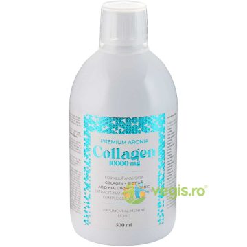 Aronia Colagen 10.000mg (Formula Avansata pentru Piele, Par si Unghii Sanatoase) 500ml