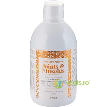 Aronia Colagen Joints&Muscles (Formula Avansata pentru Articulatii, Muschi si Oase Sanatoase) 500ml