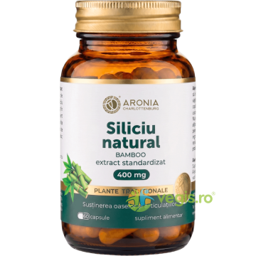 Siliciu Natural 400mg 60cps