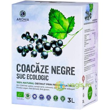 Suc de Coacaze Negre Ecologic/Bio 3L