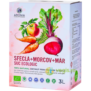 Suc de Sfecla, Morcov si Mar Ecologic/Bio 3L
