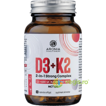 Vitamina D3+K2 2in1 Strong Complex 30cps