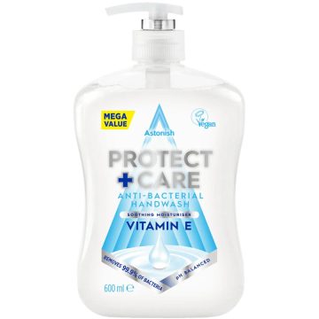 Sapun Lichid Antibacterian cu Vitamina E Protect & Care 600ml