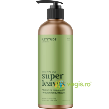 Balsam Hranitor cu Bergamota si Ylang Ylang Super Leaves 473ml